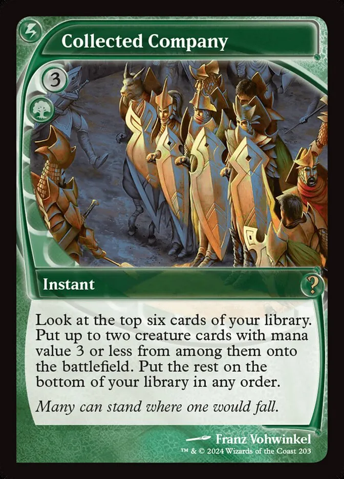 2024 Mystery Booster 2 Collected Company rare #203 unlisted card image