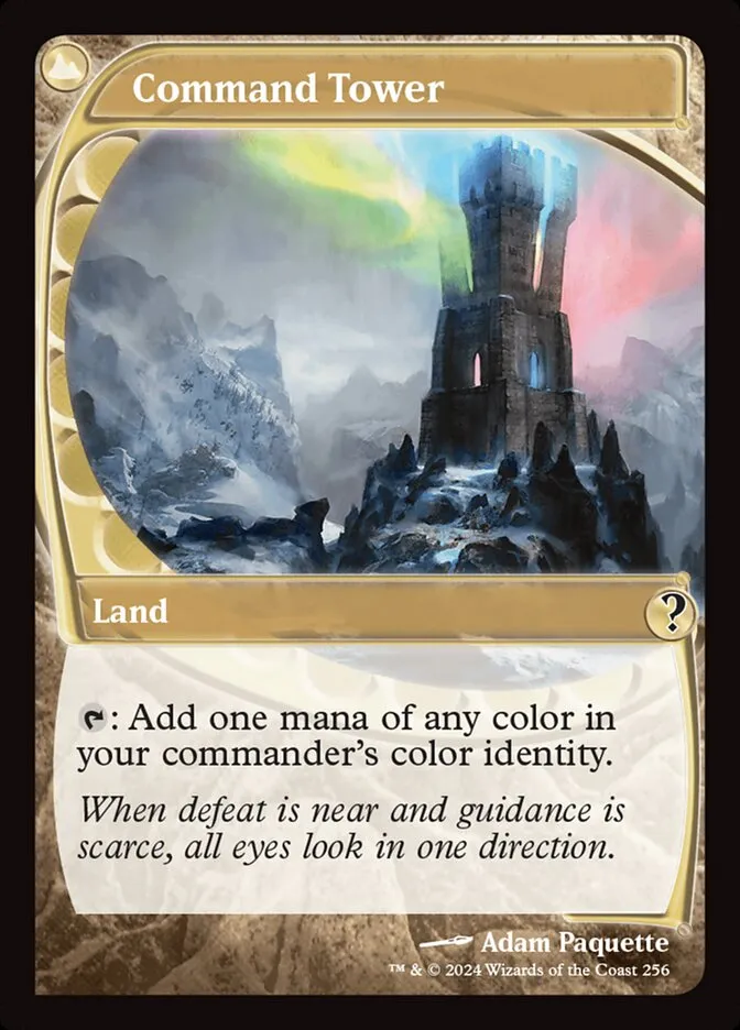 2024 Mystery Booster 2 Command Tower common #256 unlisted card image