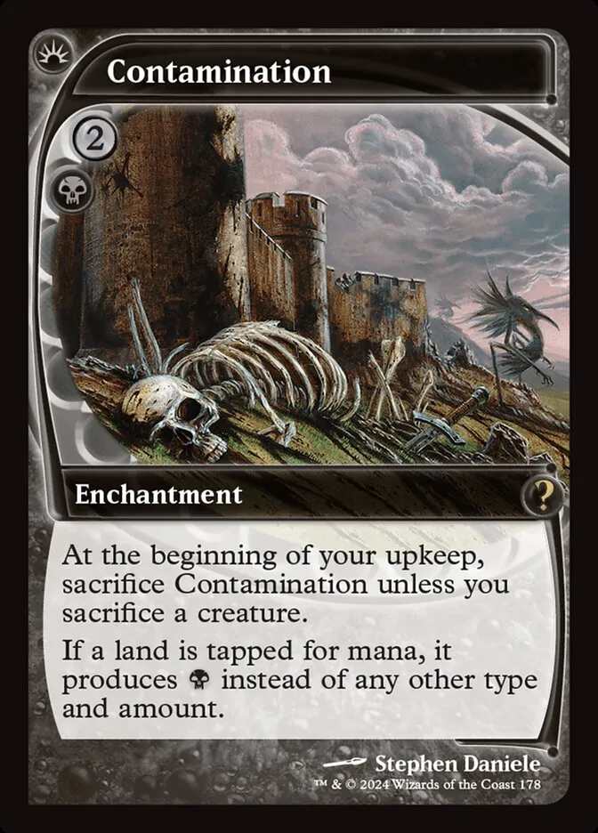 2024 Mystery Booster 2 Contamination rare #178 unlisted card image