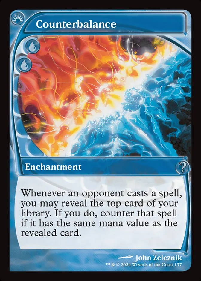 2024 Mystery Booster 2 Counterbalance uncommon #157 unlisted card image