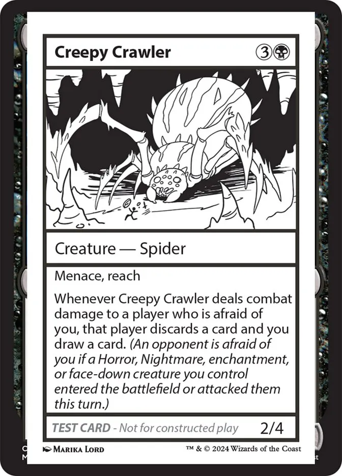 2024 Mystery Booster 2 Creepy Crawler rare #544 unlisted card image