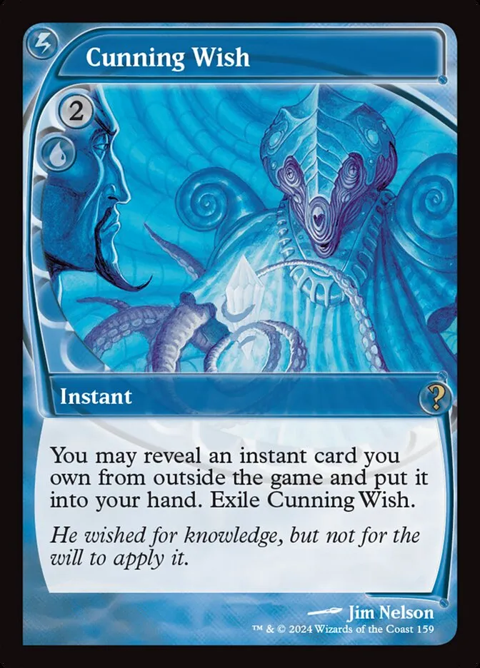 2024 Mystery Booster 2 Cunning Wish rare #159 unlisted card image