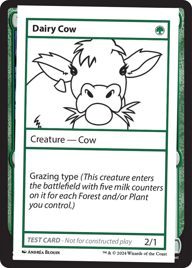 2024 Mystery Booster 2 Dairy Cow rare #574 unlisted card image