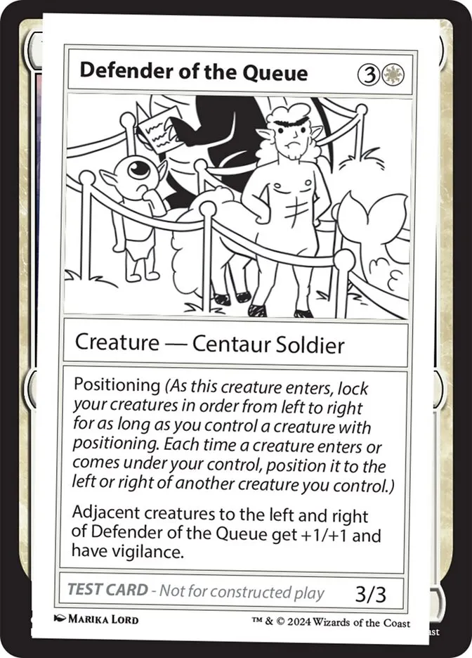 2024 Mystery Booster 2 Defender of the Queue rare #512 unlisted card image