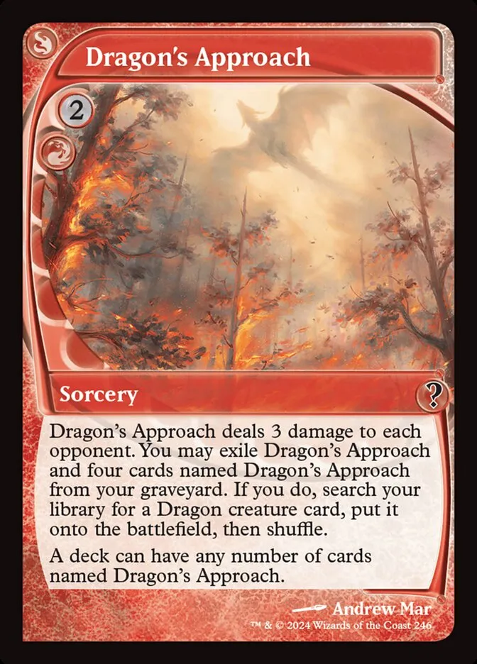 2024 Mystery Booster 2 Dragon's Approach common #246 unlisted card image