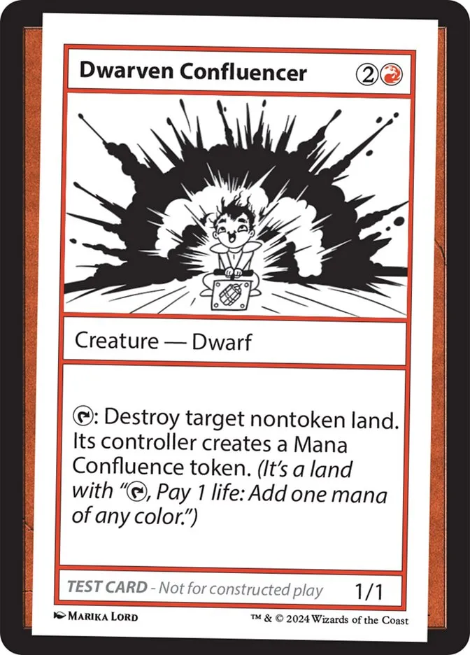 2024 Mystery Booster 2 Dwarven Confluencer rare #561 unlisted card image