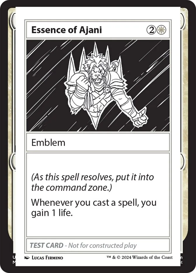 2024 Mystery Booster 2 Essence of Ajani rare #513 unlisted card image