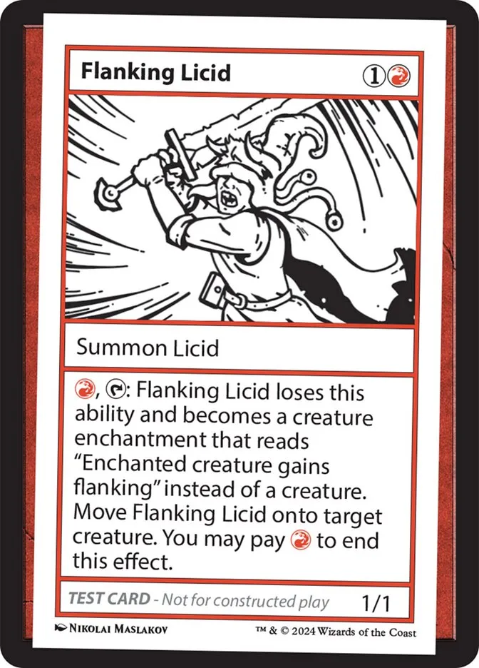 2024 Mystery Booster 2 Flanking Licid rare #562 unlisted card image