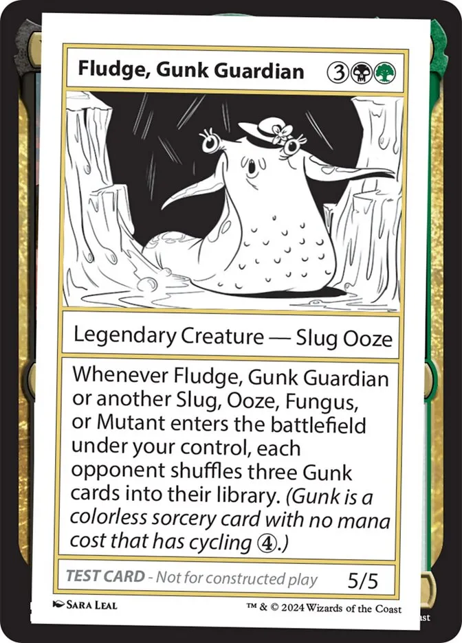 2024 Mystery Booster 2 Fludge, Gunk Guardian rare #593 unlisted card image