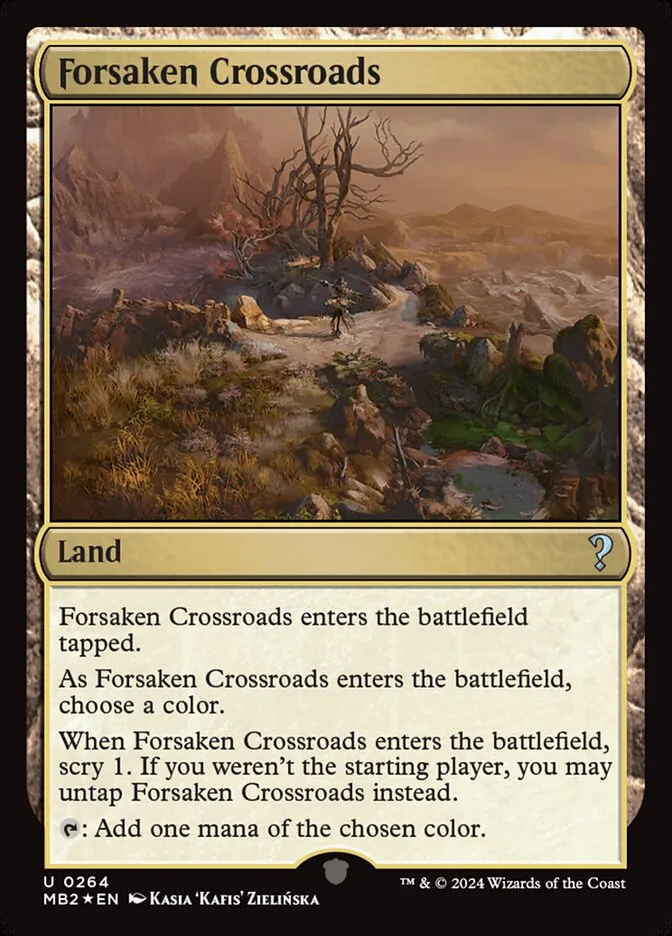 2024 Mystery Booster 2 Forsaken Crossroads uncommon #264 unlisted card image