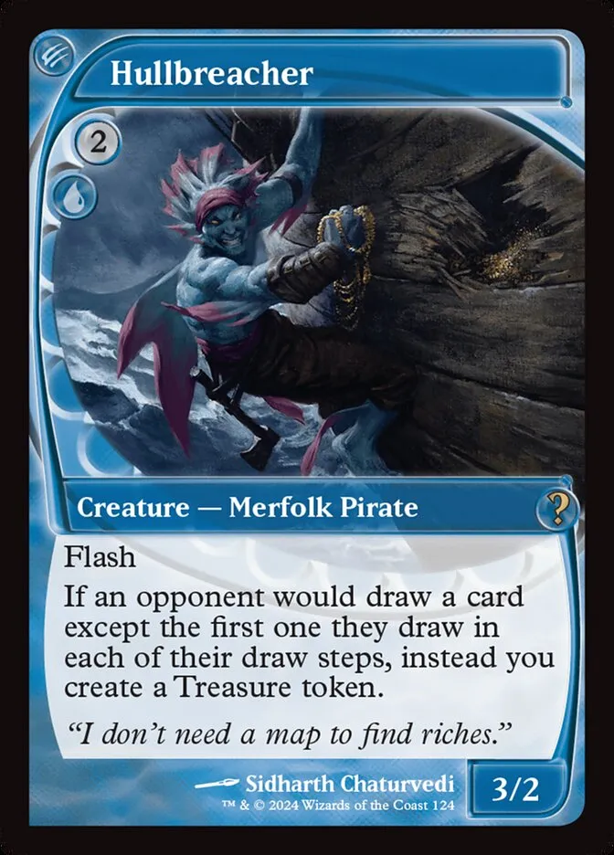 2024 Mystery Booster 2 Hullbreacher rare #124 unlisted card image