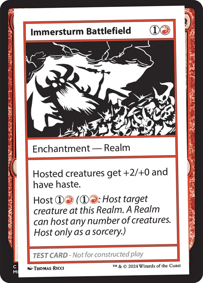 2024 Mystery Booster 2 Immersturm Battlefield rare #564 unlisted card image