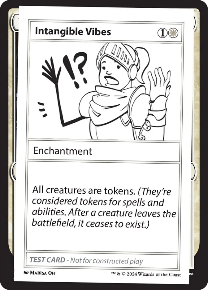 2024 Mystery Booster 2 Intangible Vibes rare #516 unlisted card image
