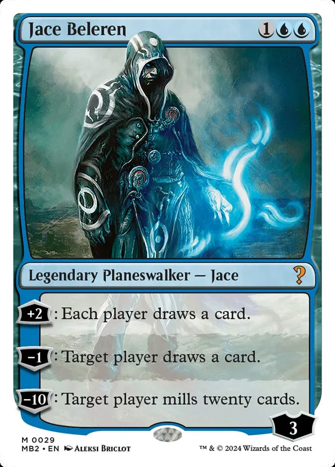 2024 Mystery Booster 2 Jace Beleren mythic #29 unlisted card image
