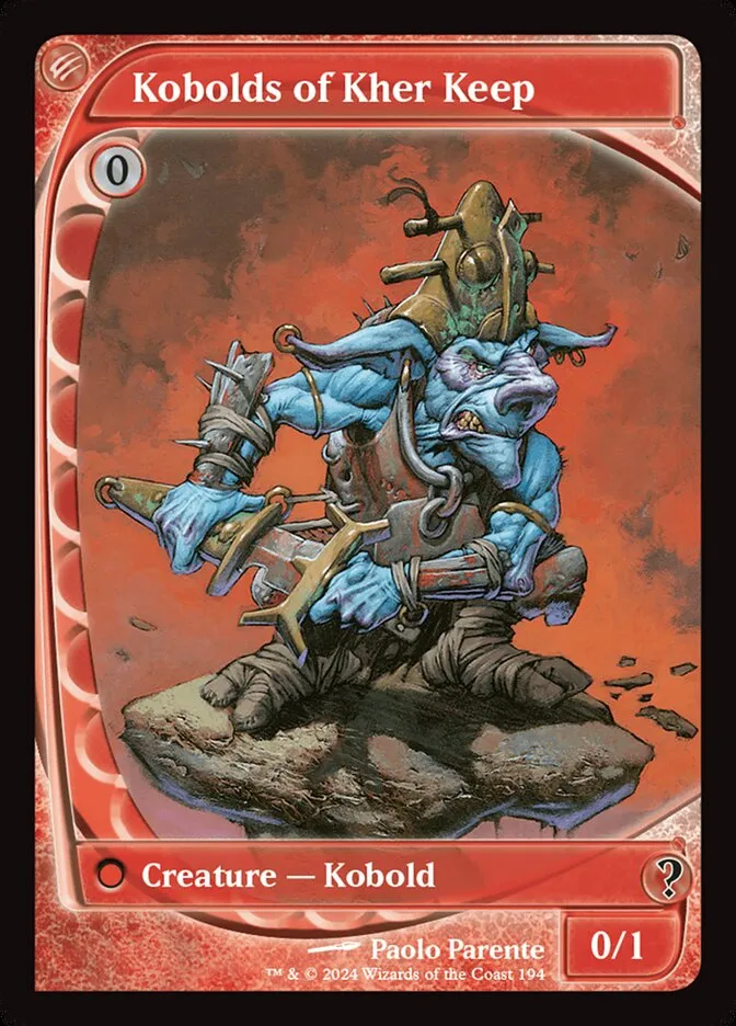 2024 Mystery Booster 2 Kobolds of Kher Keep common #194 unlisted card image