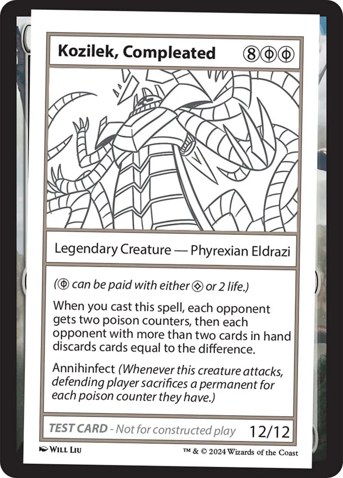 2024 Mystery Booster 2 Kozilek, Compleated rare #502 unlisted card image