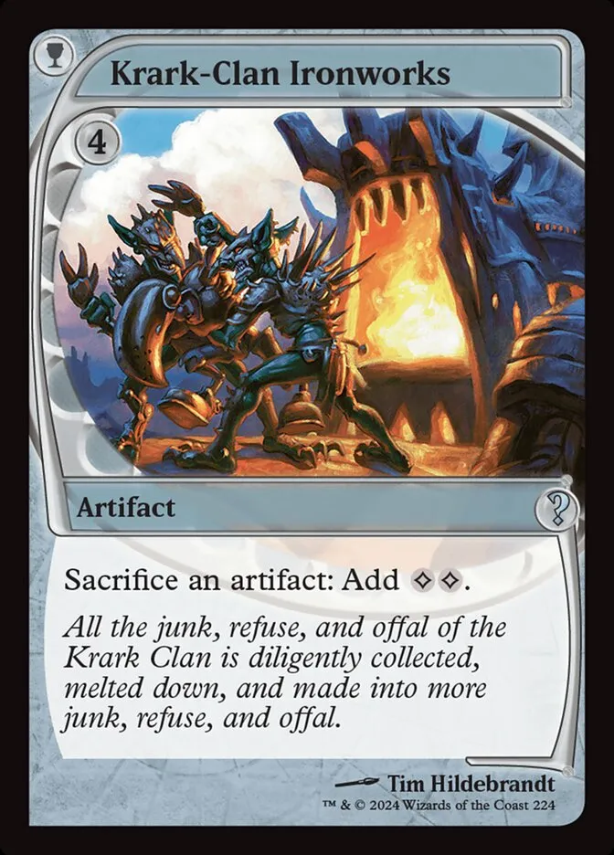 2024 Mystery Booster 2 Krark-Clan Ironworks uncommon #224 unlisted card image