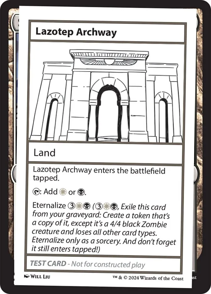 2024 Mystery Booster 2 Lazotep Archway rare #613 unlisted card image