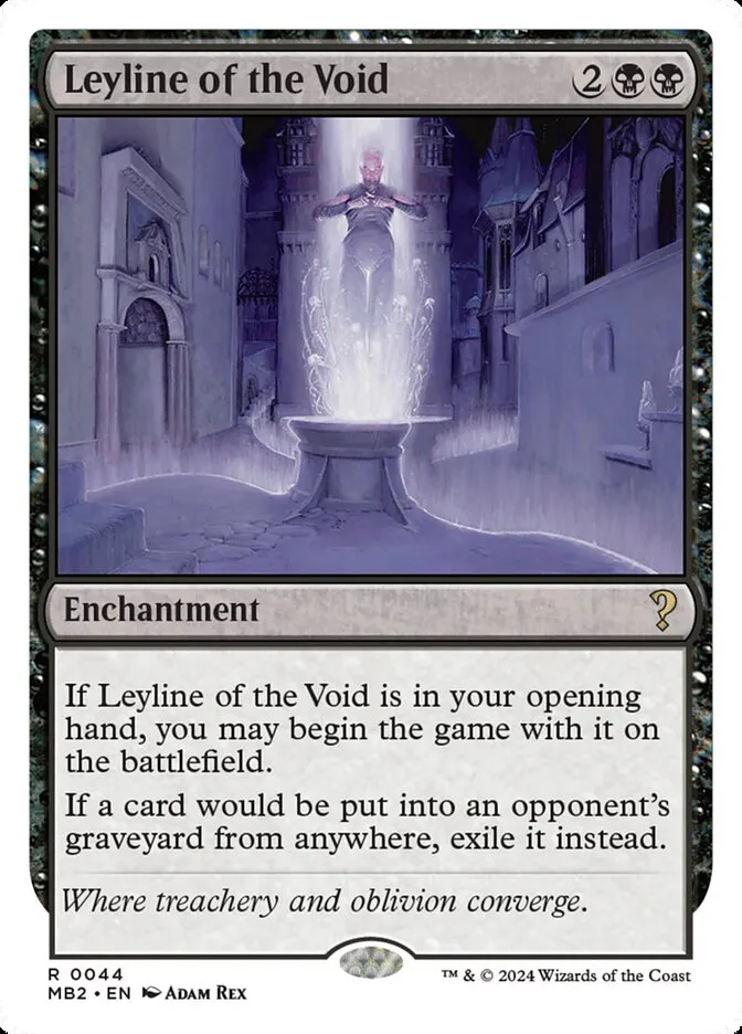 2024 Mystery Booster 2 Leyline of the Void rare #44 unlisted card image