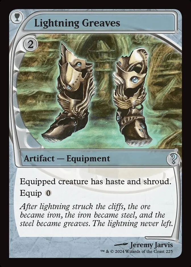 2024 Mystery Booster 2 Lightning Greaves uncommon #225 unlisted card image