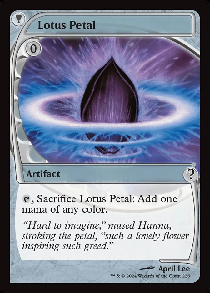 2024 Mystery Booster 2 Lotus Petal common #226 unlisted card image
