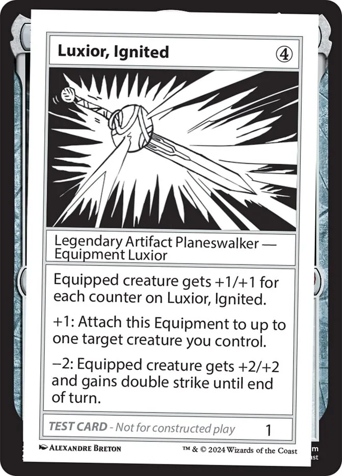 2024 Mystery Booster 2 Luxior, Ignited rare #606 unlisted card image