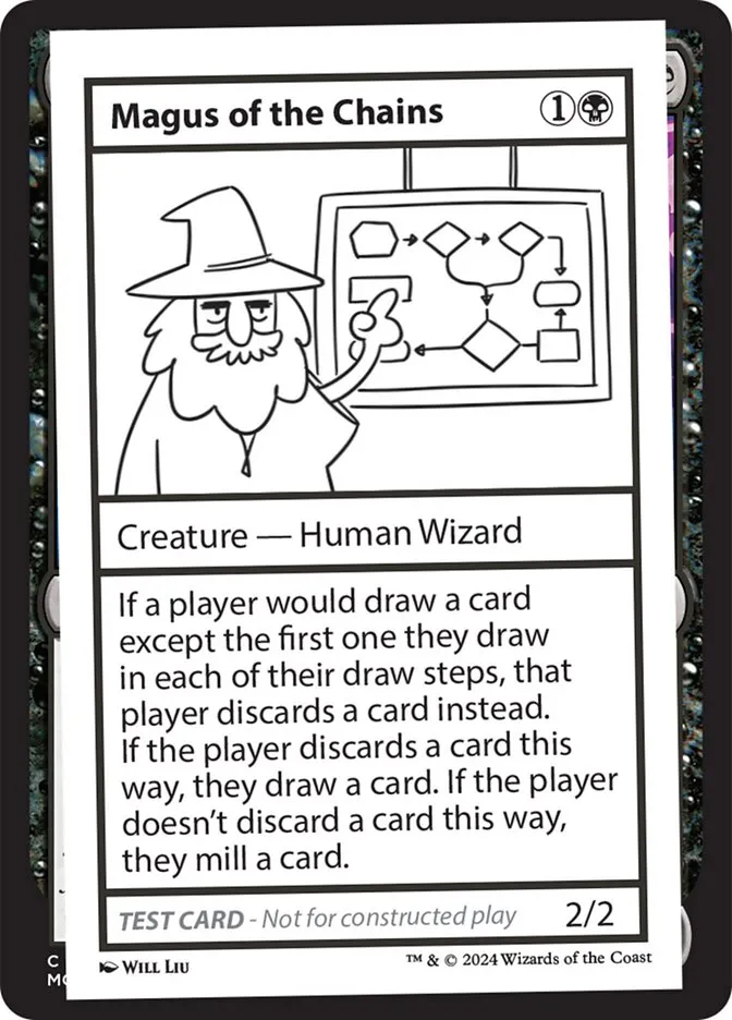 2024 Mystery Booster 2 Magus of the Chains rare #549 unlisted card image