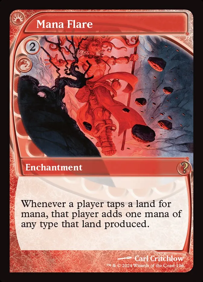 2024 Mystery Booster 2 Mana Flare rare #196 unlisted card image