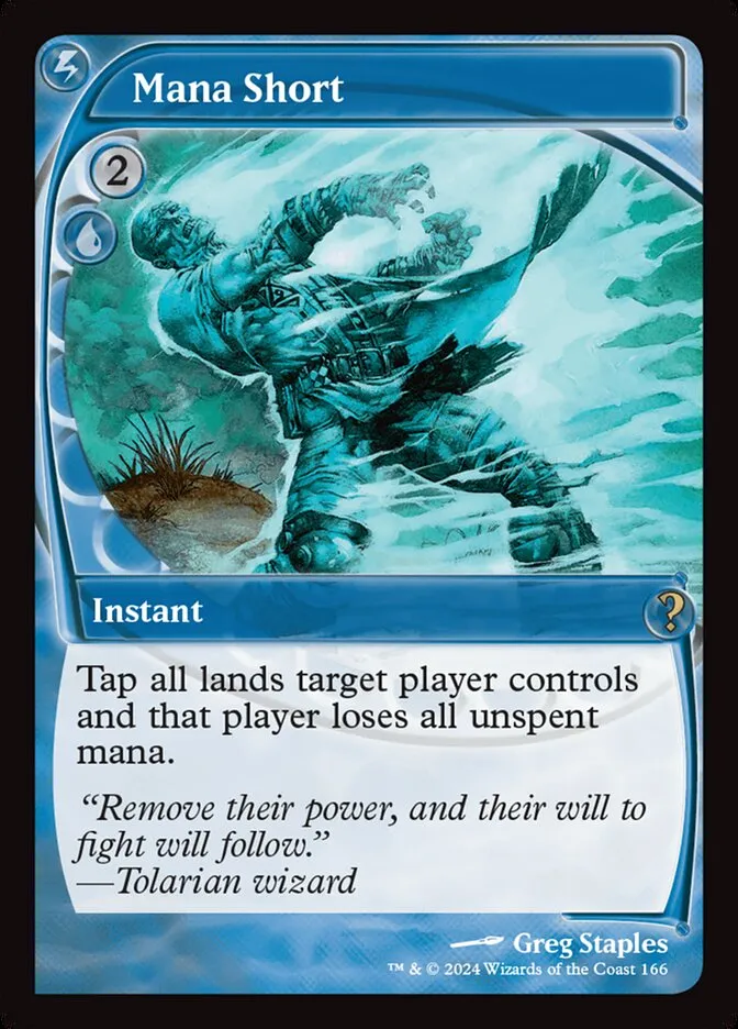 2024 Mystery Booster 2 Mana Short rare #166 unlisted card image