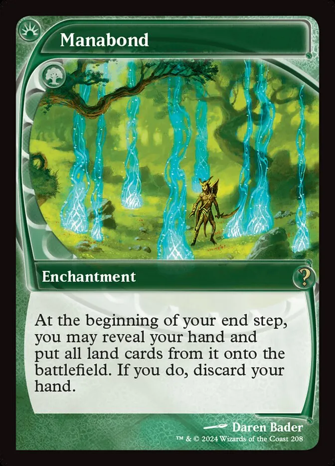 2024 Mystery Booster 2 Manabond rare #208 unlisted card image