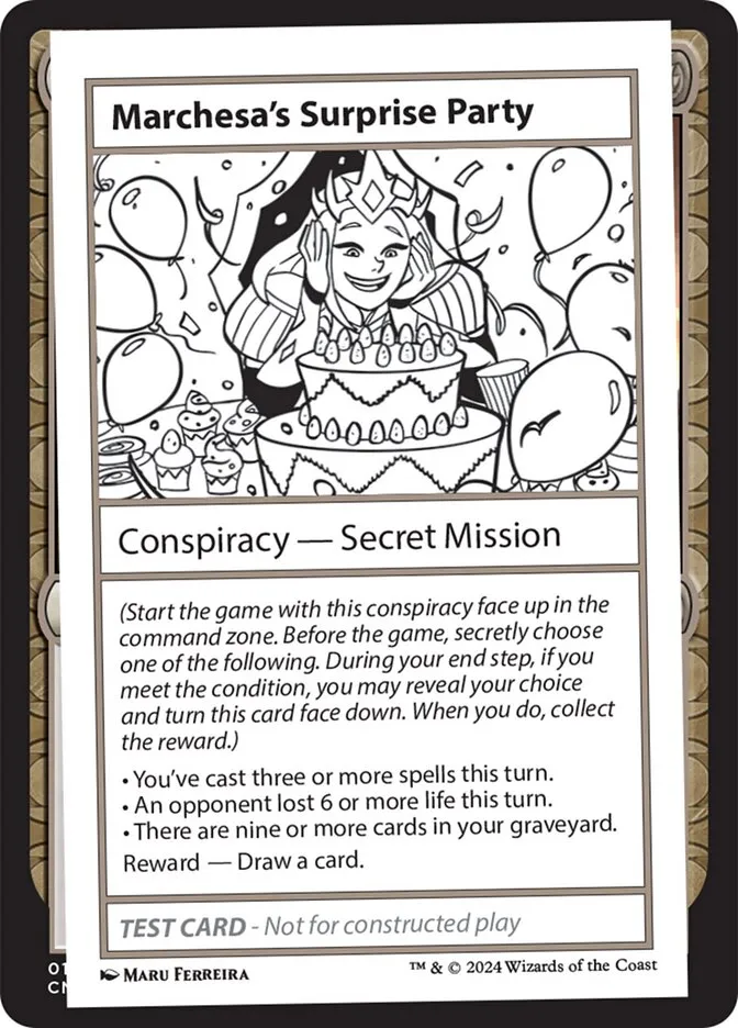 2024 Mystery Booster 2 Marchesa's Surprise Party rare #503 unlisted card image