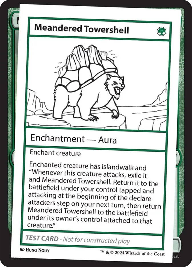 2024 Mystery Booster 2 Meandered Towershell rare #578 unlisted card image