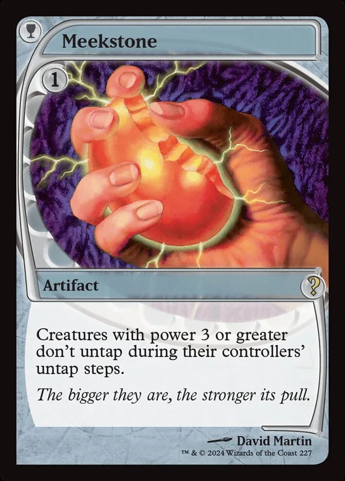 2024 Mystery Booster 2 Meekstone rare #227 unlisted card image