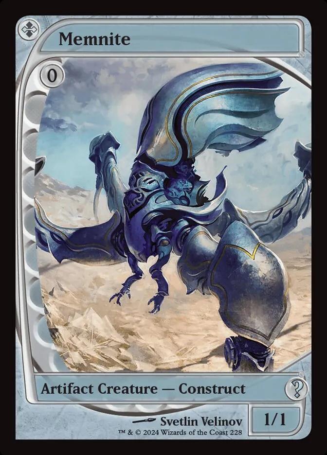 2024 Mystery Booster 2 Memnite uncommon #228 unlisted card image