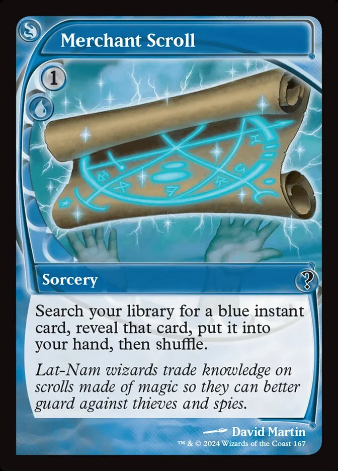 2024 Mystery Booster 2 Merchant Scroll common #167 unlisted card image