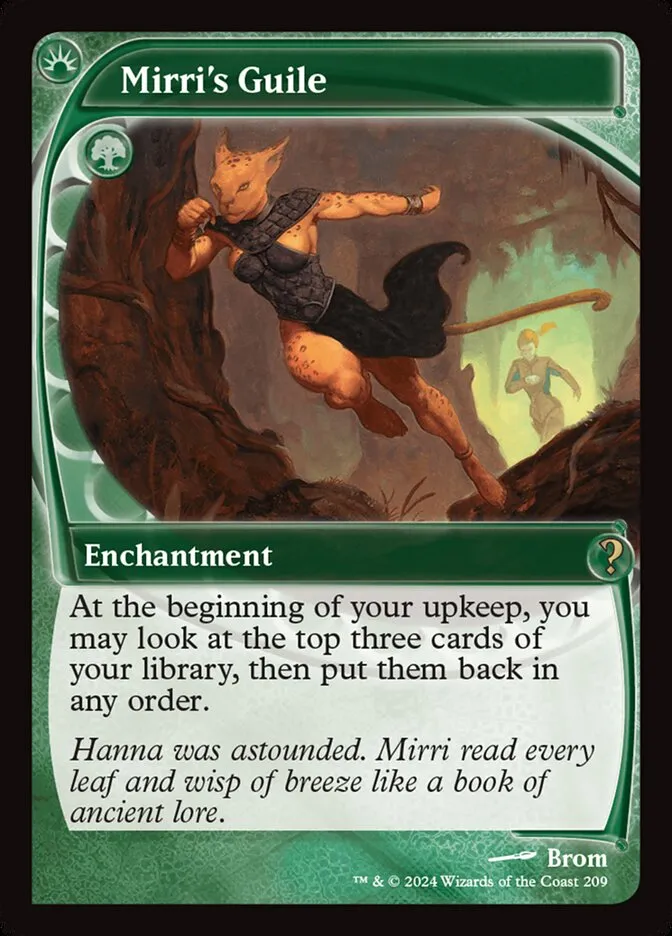 2024 Mystery Booster 2 Mirri's Guile rare #209 unlisted card image