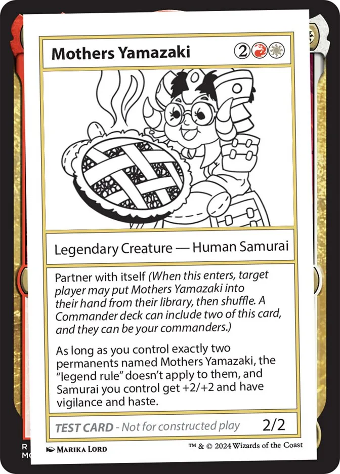 2024 Mystery Booster 2 Mothers Yamazaki rare #598 unlisted card image