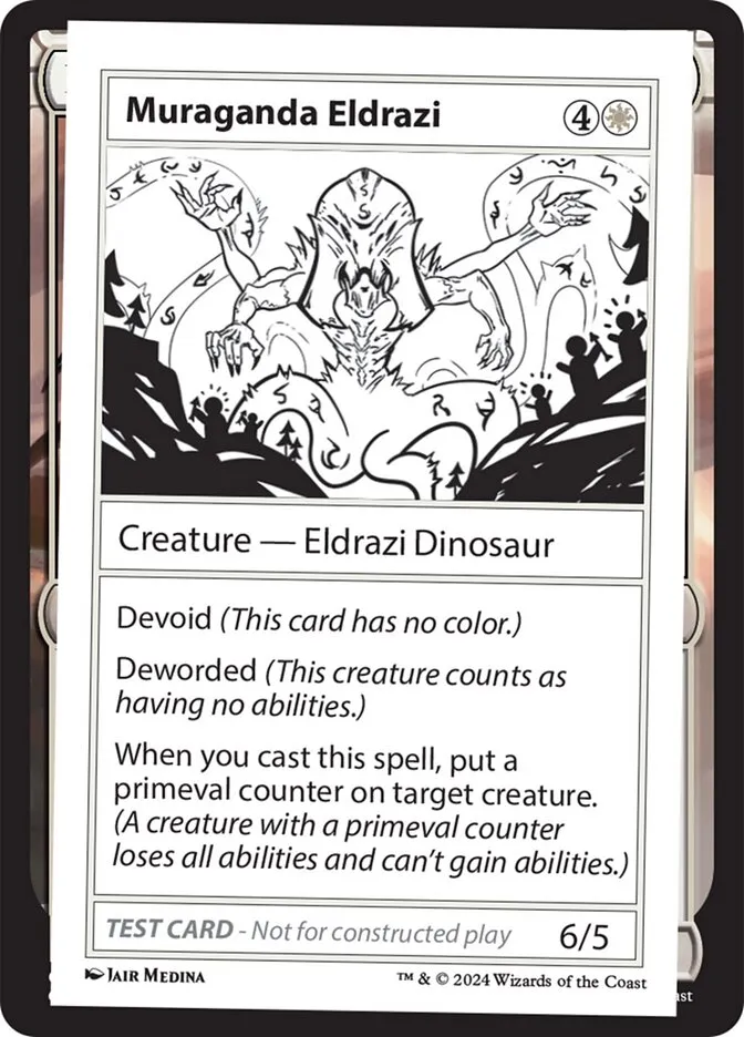 2024 Mystery Booster 2 Muraganda Eldrazi rare #519 unlisted card image