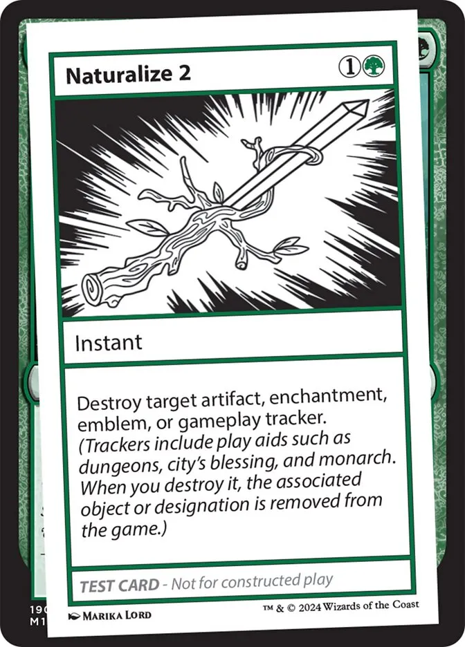 2024 Mystery Booster 2 Naturalize 2 rare #579 unlisted card image