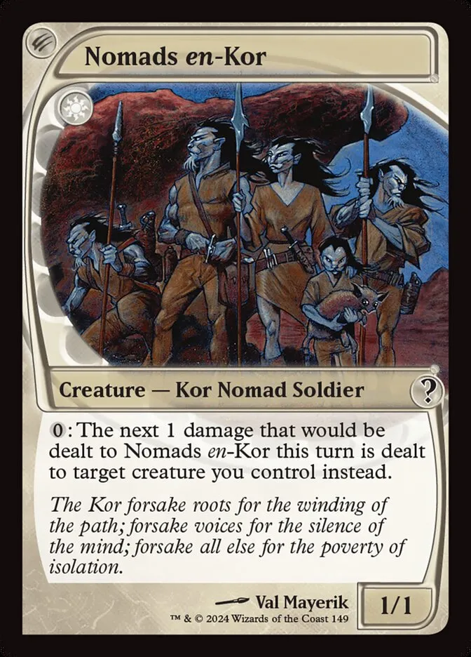 2024 Mystery Booster 2 Nomads en-Kor common #149 unlisted card image