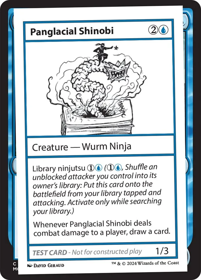 2024 Mystery Booster 2 Panglacial Shinobi rare #534 unlisted card image