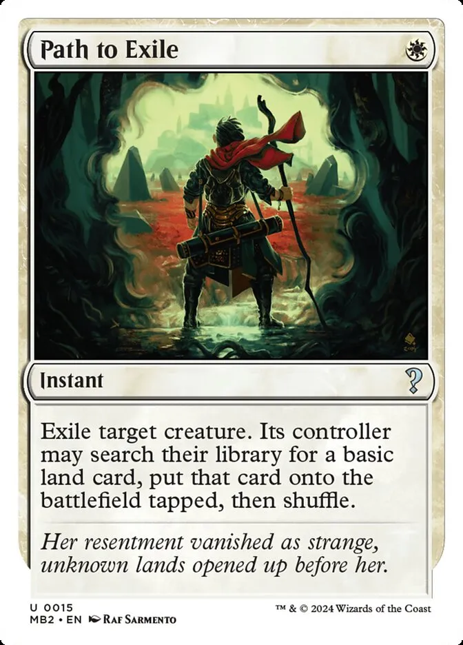 2024 Mystery Booster 2 Path to Exile uncommon #15 unlisted card image