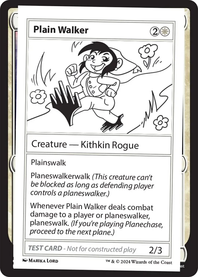 2024 Mystery Booster 2 Plain Walker rare #522 unlisted card image
