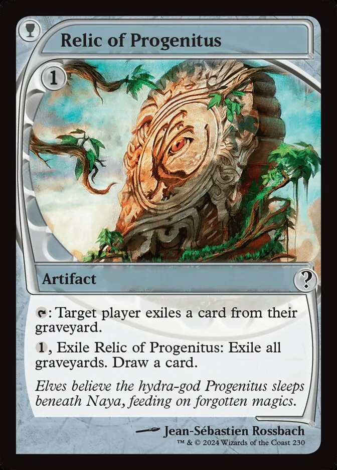 2024 Mystery Booster 2 Relic of Progenitus common #230 unlisted card image