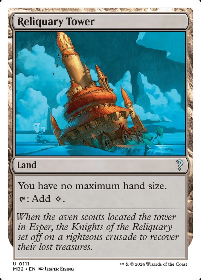 2024 Mystery Booster 2 Reliquary Tower uncommon #111 unlisted card image