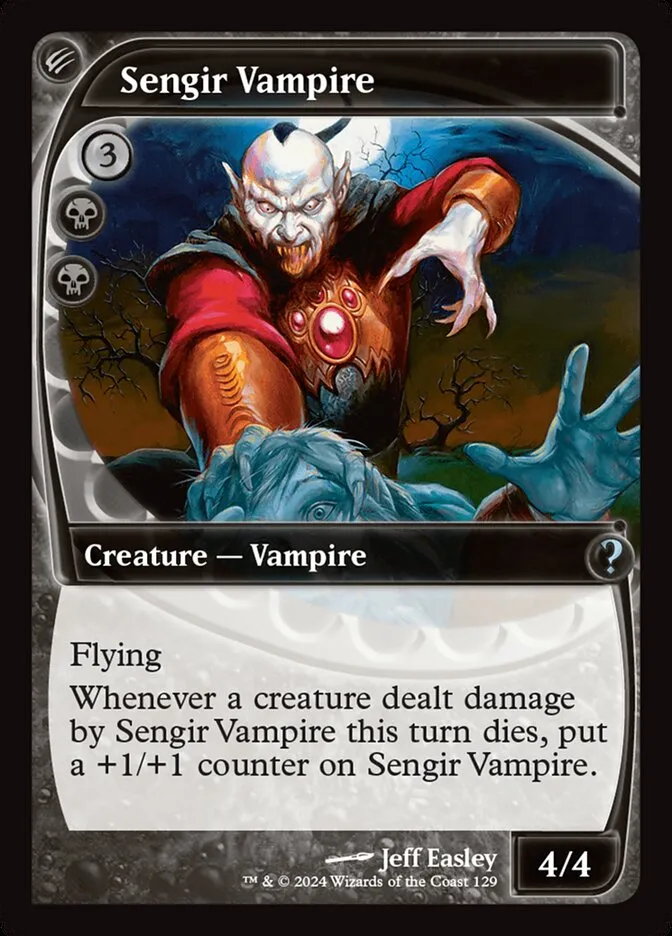 2024 Mystery Booster 2 Sengir Vampire uncommon #129 unlisted card image