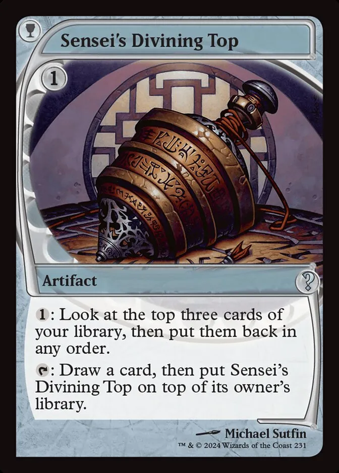 2024 Mystery Booster 2 Sensei's Divining Top uncommon #231 unlisted card image