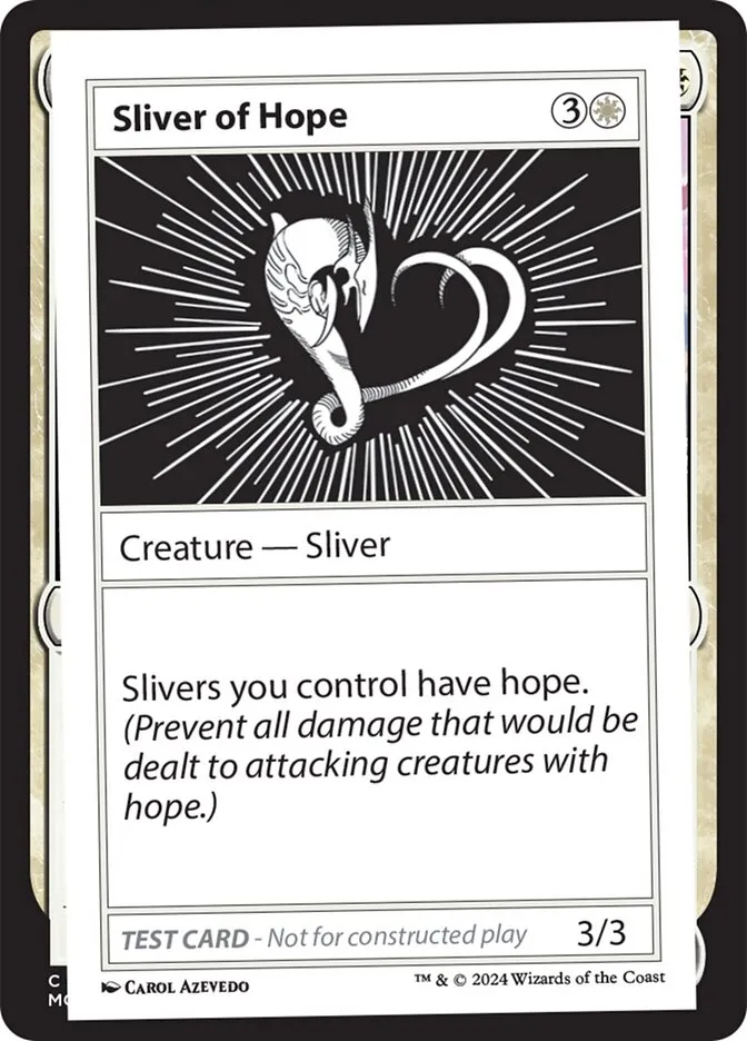 2024 Mystery Booster 2 Sliver of Hope rare #523 unlisted card image