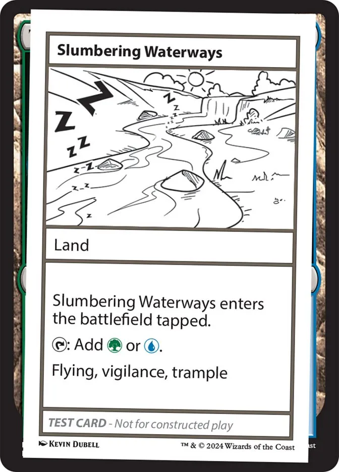 2024 Mystery Booster 2 Slumbering Waterways rare #618 unlisted card image