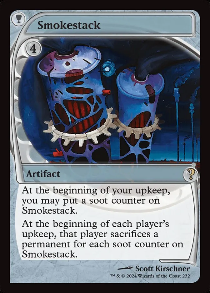 2024 Mystery Booster 2 Smokestack rare #232 unlisted card image